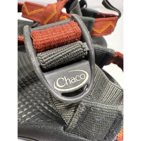 Chaco Kids Sandals Size 9 Red Orange Straps Outdoor Hiking Water Shoes EUC - Picture 8 of 16